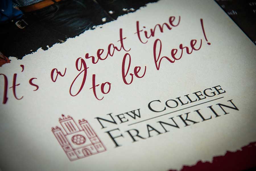 <span>New College Franklin Brochure</span><i>→</i>
